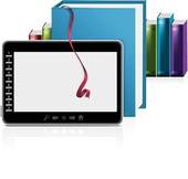 E Book Reader Clip Art.