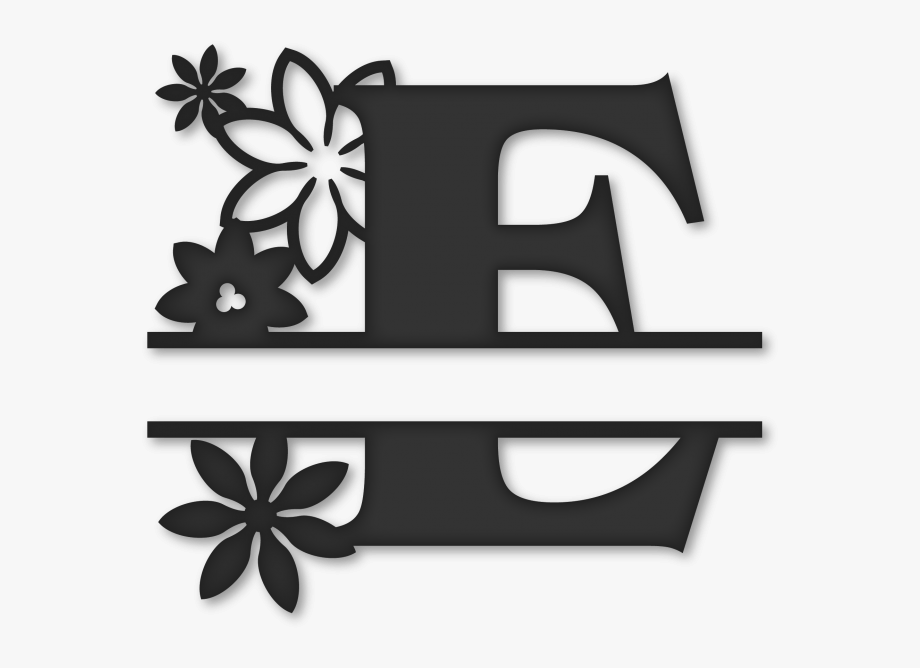 Flower Split Monogram E.