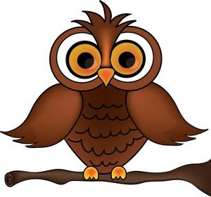 European Eagle Owl Clip Art.