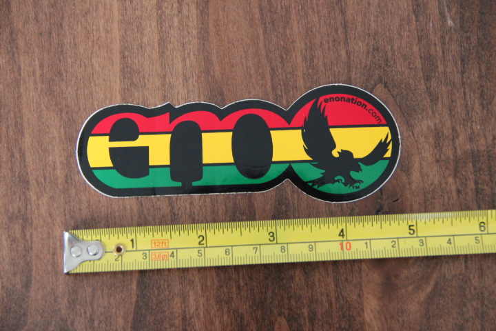 Details about ENO Hammocks Eagles Nest Outfitters STICKER Decal New Rasta.