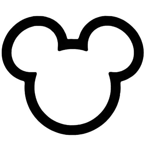 Mickey Mouse Ears Clip Art.