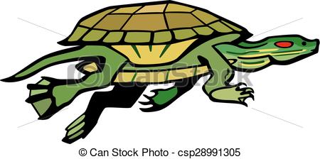 Red eared slider Clip Art and Stock Illustrations. 13 Red eared.