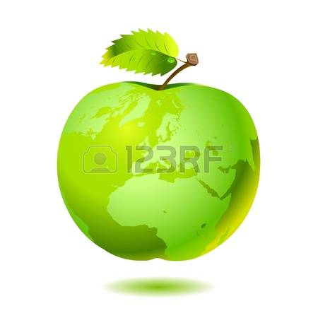 1,662 Earth Apple Stock Vector Illustration And Royalty Free Earth.
