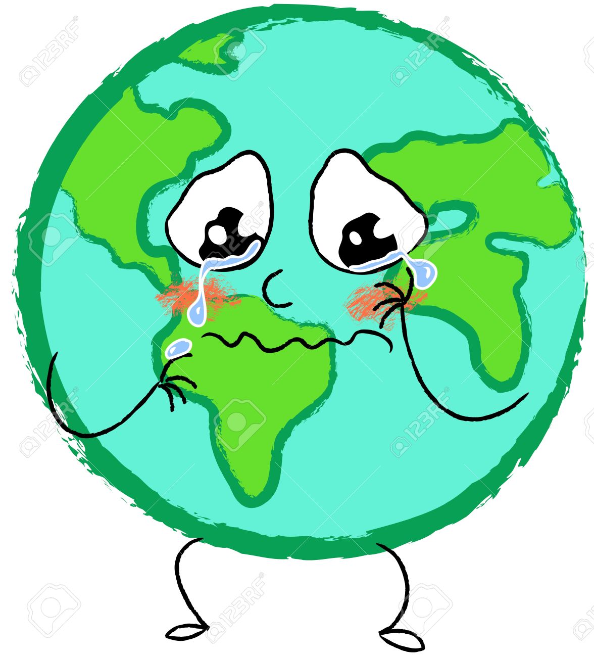 Earth Clipart With Face
