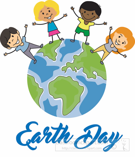 Children Celebrating Earth Day Clipart 22a » Clipart Station.