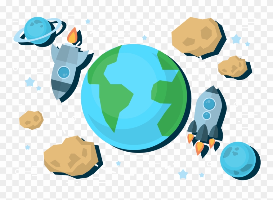 Earth And Space Clip Art.