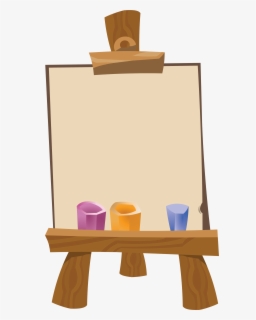 Free Easel Clip Art with No Background.