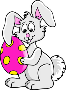 clip art easter bunnies.