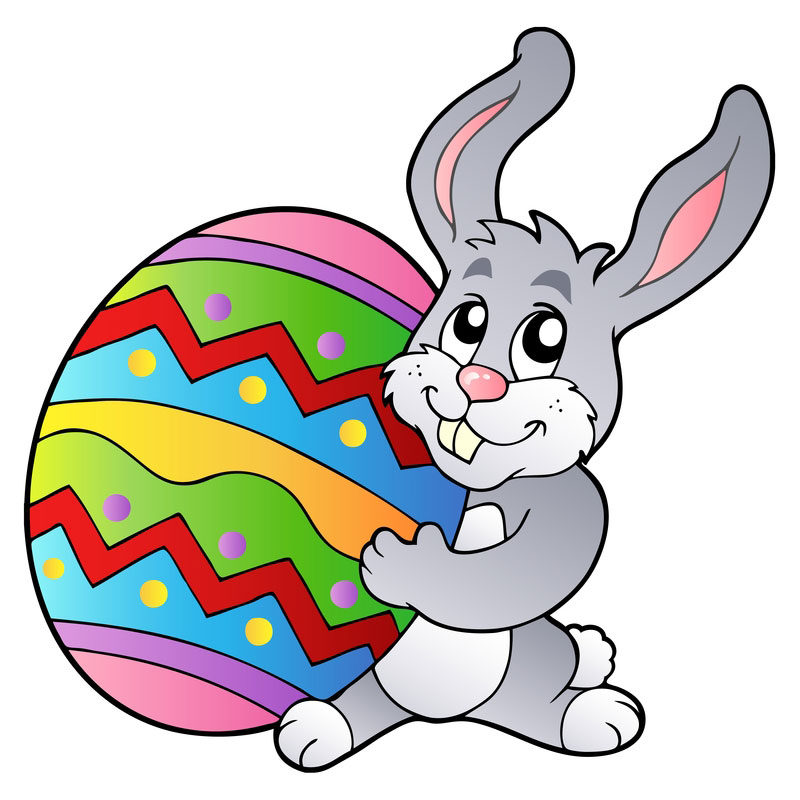 Easter bunny clipart.