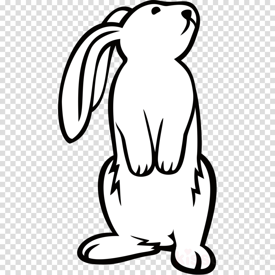 Rabbit Standing Clipart Easter Bunny Rabbit Clip Art.