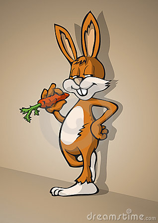 Easter Bunny Clipart Carrot.