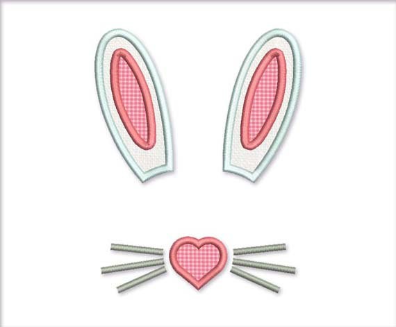 Easter Bunny Ears Clipart.