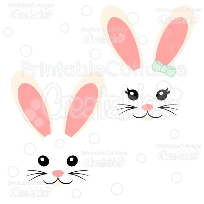 Download easter bunny face clipart eyes 20 free Cliparts | Download ...