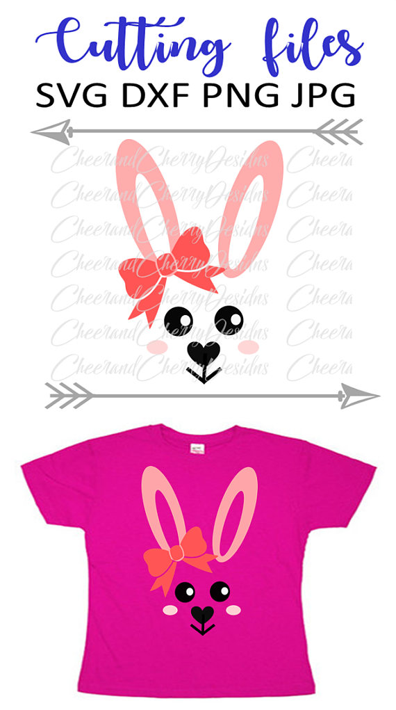 Download easter bunny face with monogram clipart 20 free Cliparts ...