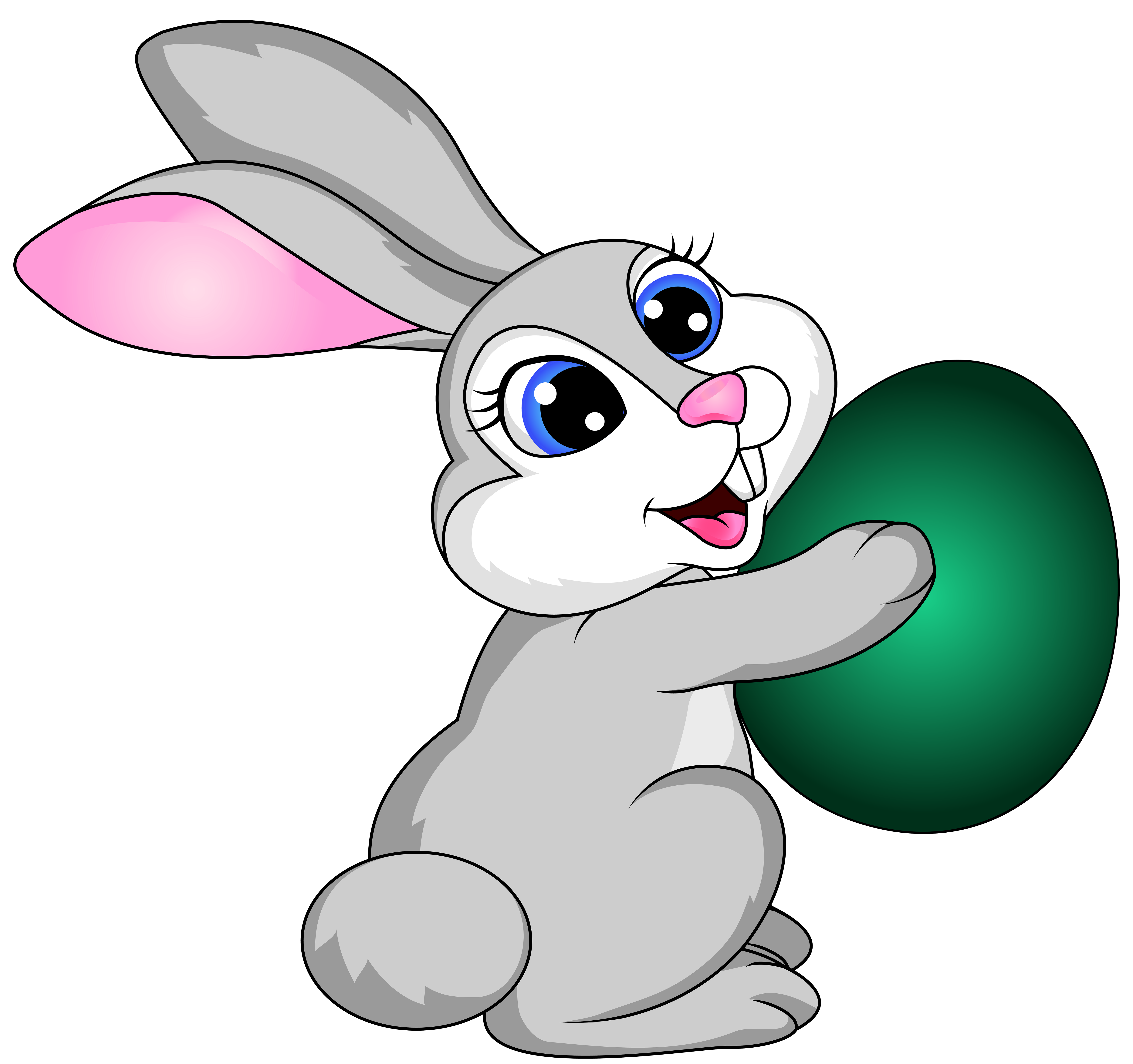 Easter Bunny Clipart Png #46574.