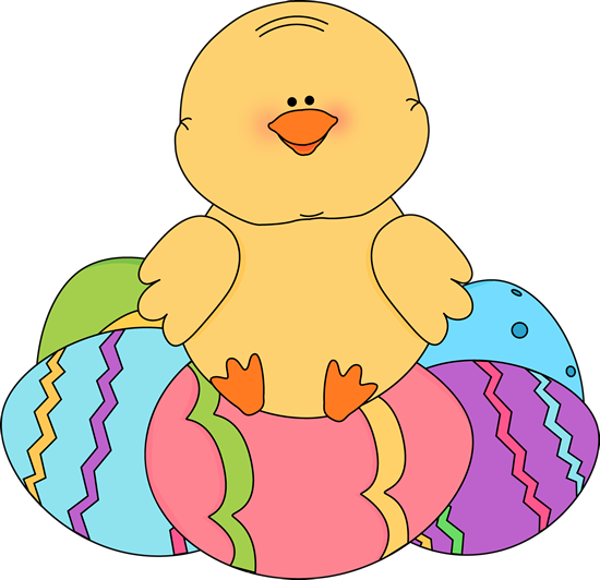 Easter Chick Clip Art.