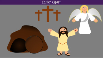Easter Jesus Resurrection Clipart by Teaching Diligently.