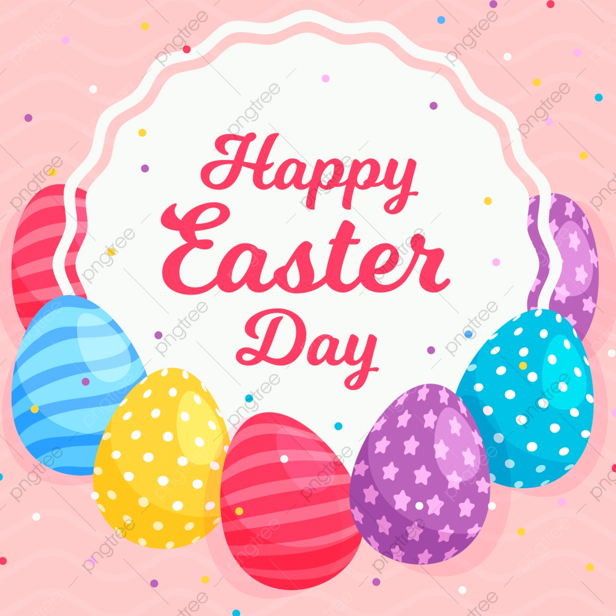 Happy Easter Day Pink, Easter, Easter Egg, Egg PNG Transparent.