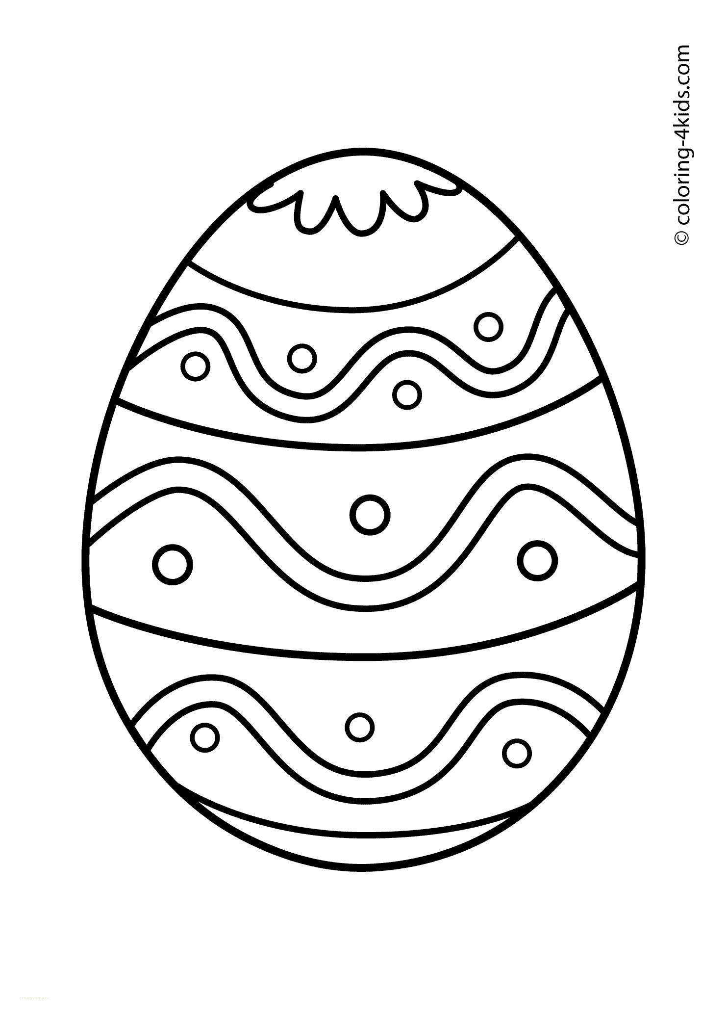 Black And White Easter Egg Clipart.
