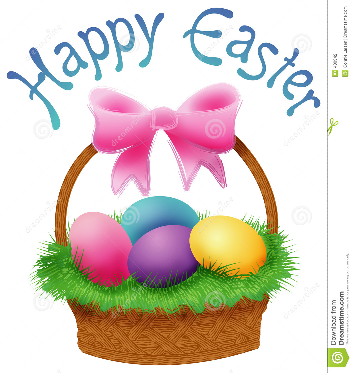 Free Happy Easter Clipart.