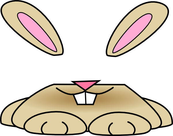 Bunny free easter rabbit clip art 3.