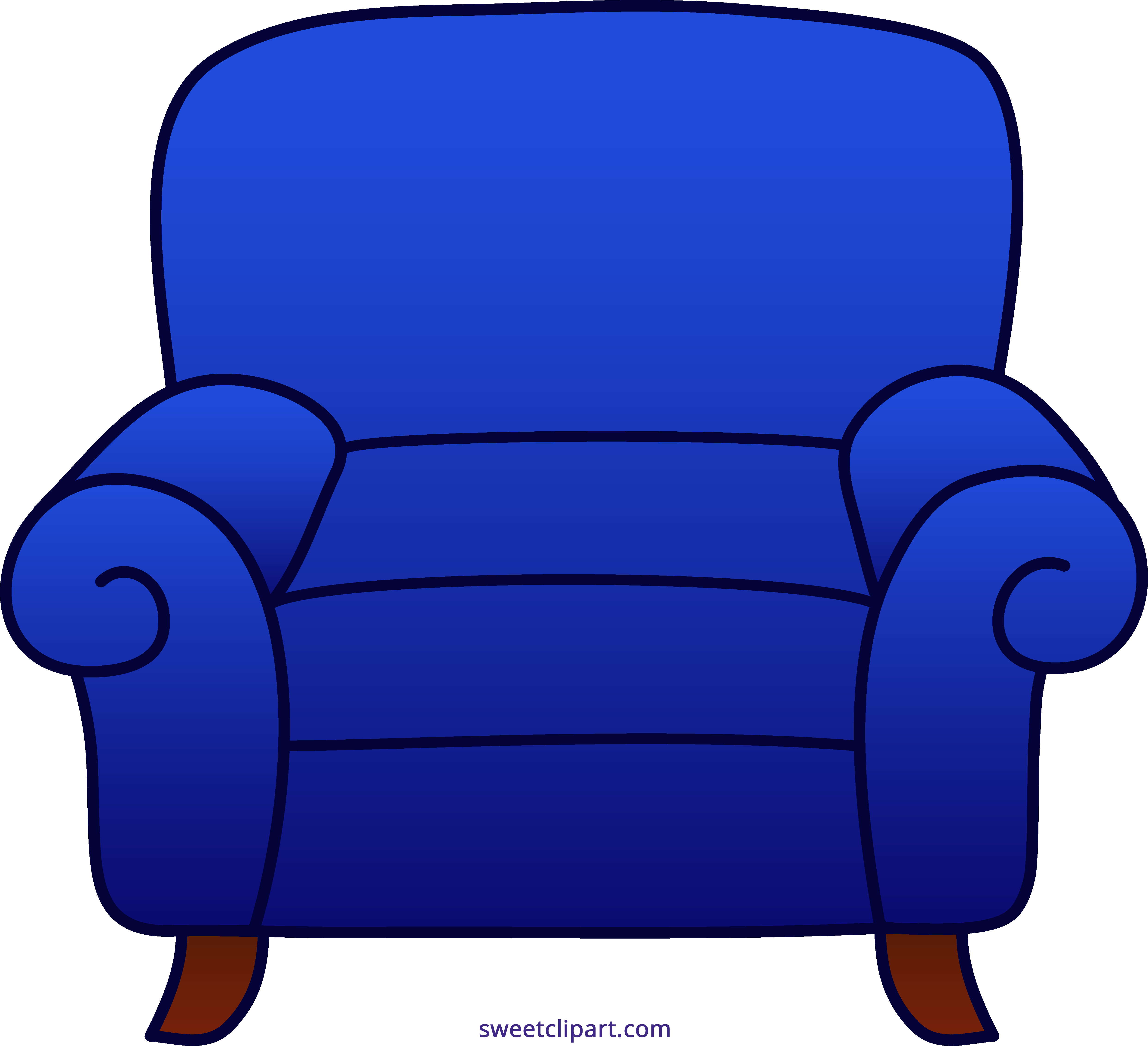 Furniture clipart easy chair, Furniture easy chair Transparent FREE.