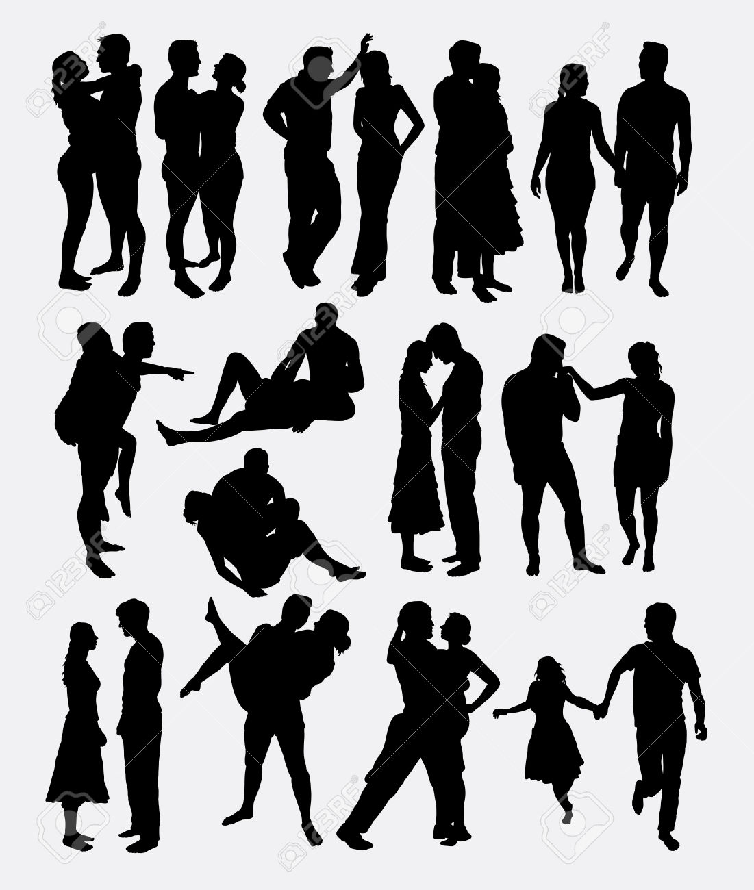 Download easy couple silhouette clipart 20 free Cliparts | Download ...