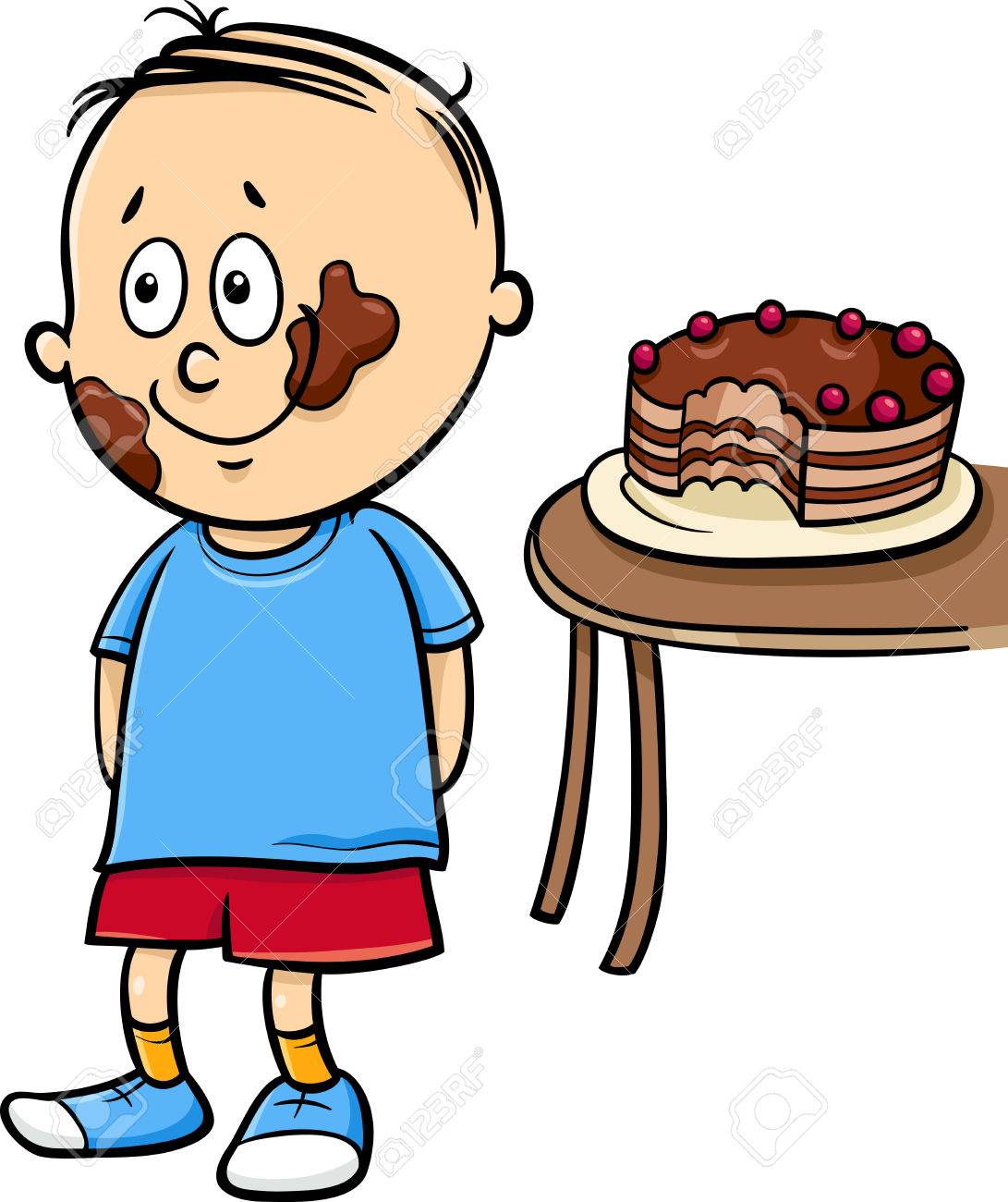 Clipart Eating Cake & Free Clip Art Images #29084.