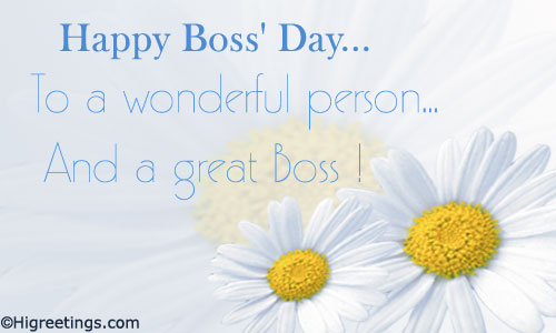 Happy Bosses Day Clipart.