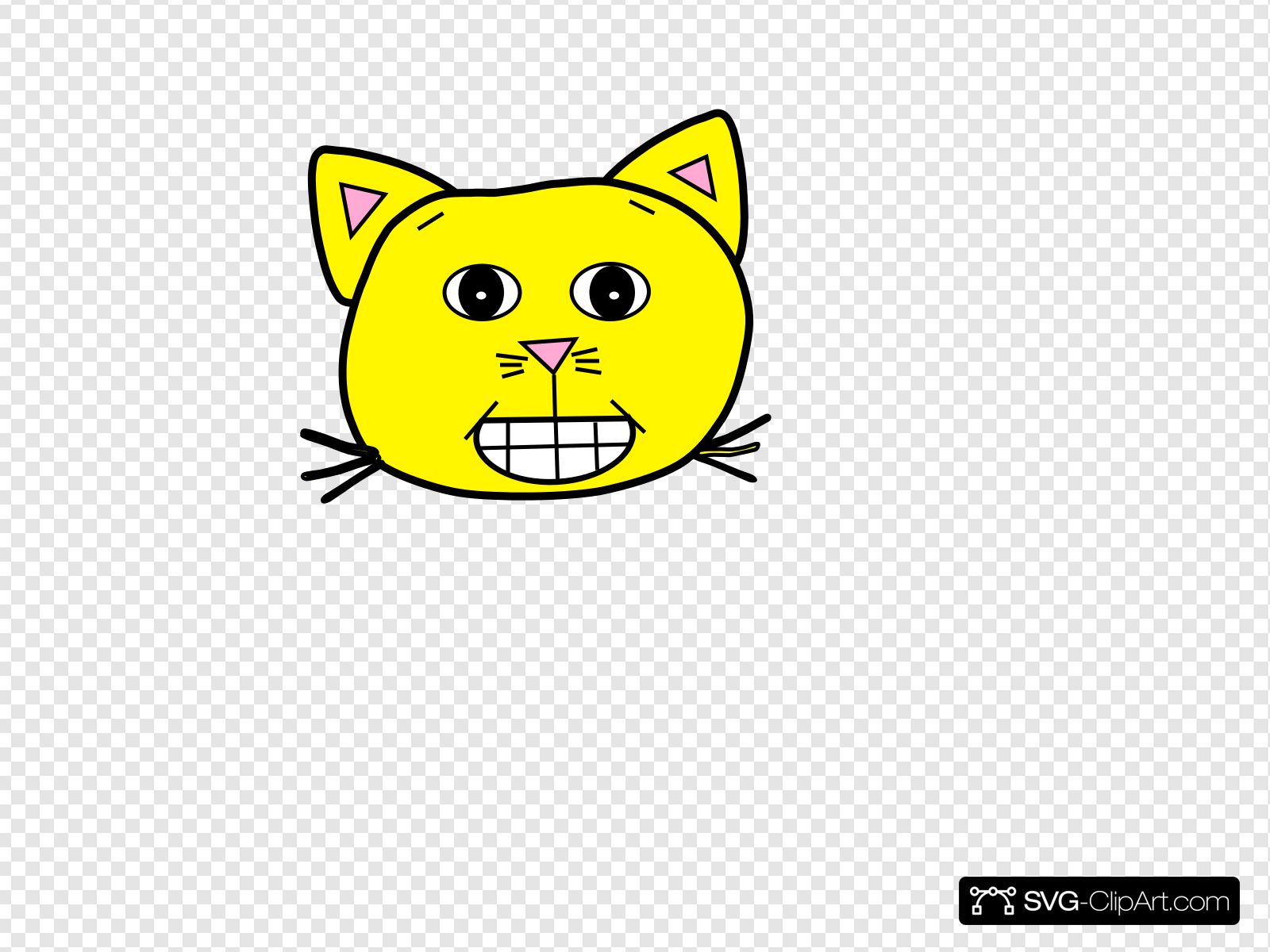 Ecstatic Yellow Clip art, Icon and SVG.