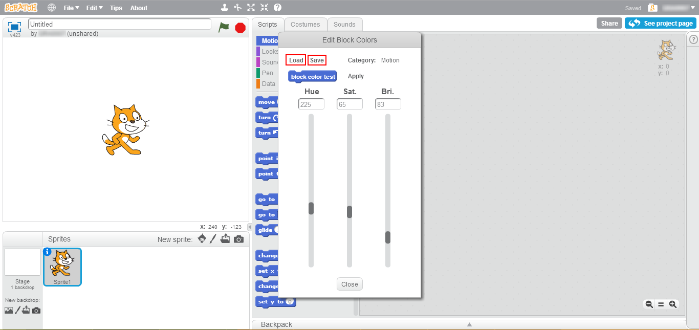 Custom Editor Colours (Library).