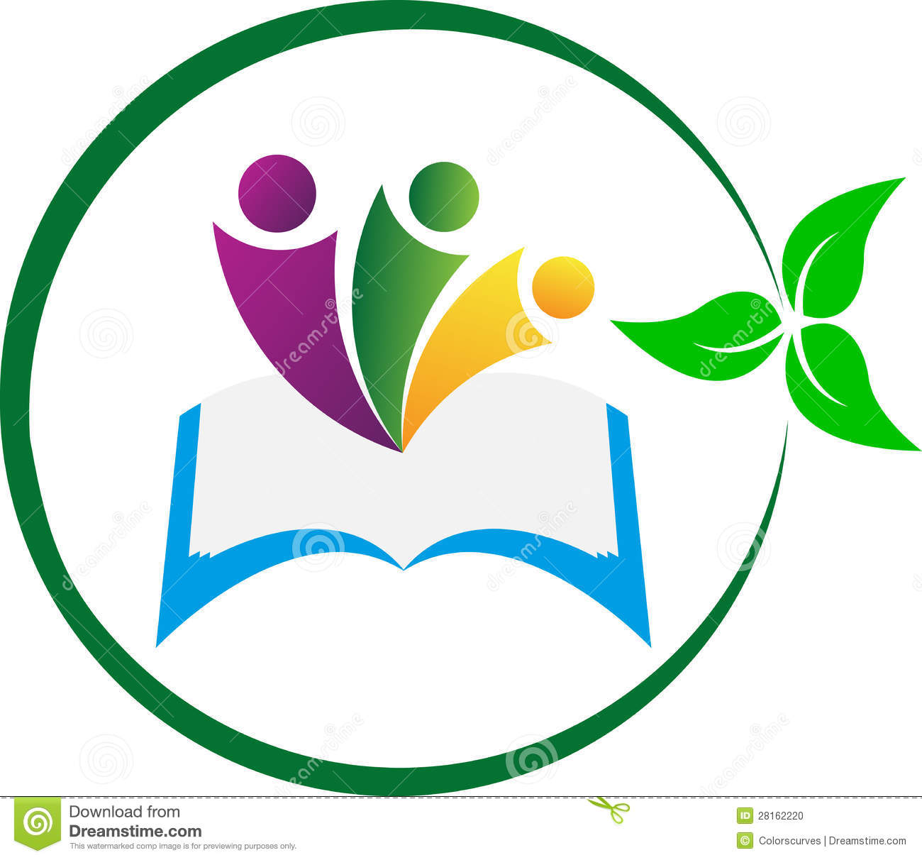 Education logo stock vector. Illustration of icon, graphic.