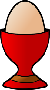 Egg Cup Red Clip Art at Clker.com.