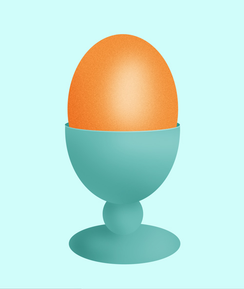 Egg cup clipart.