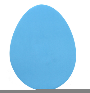 Easter Egg Shape Clipart.