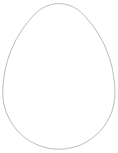 Egg Shape Clipart.