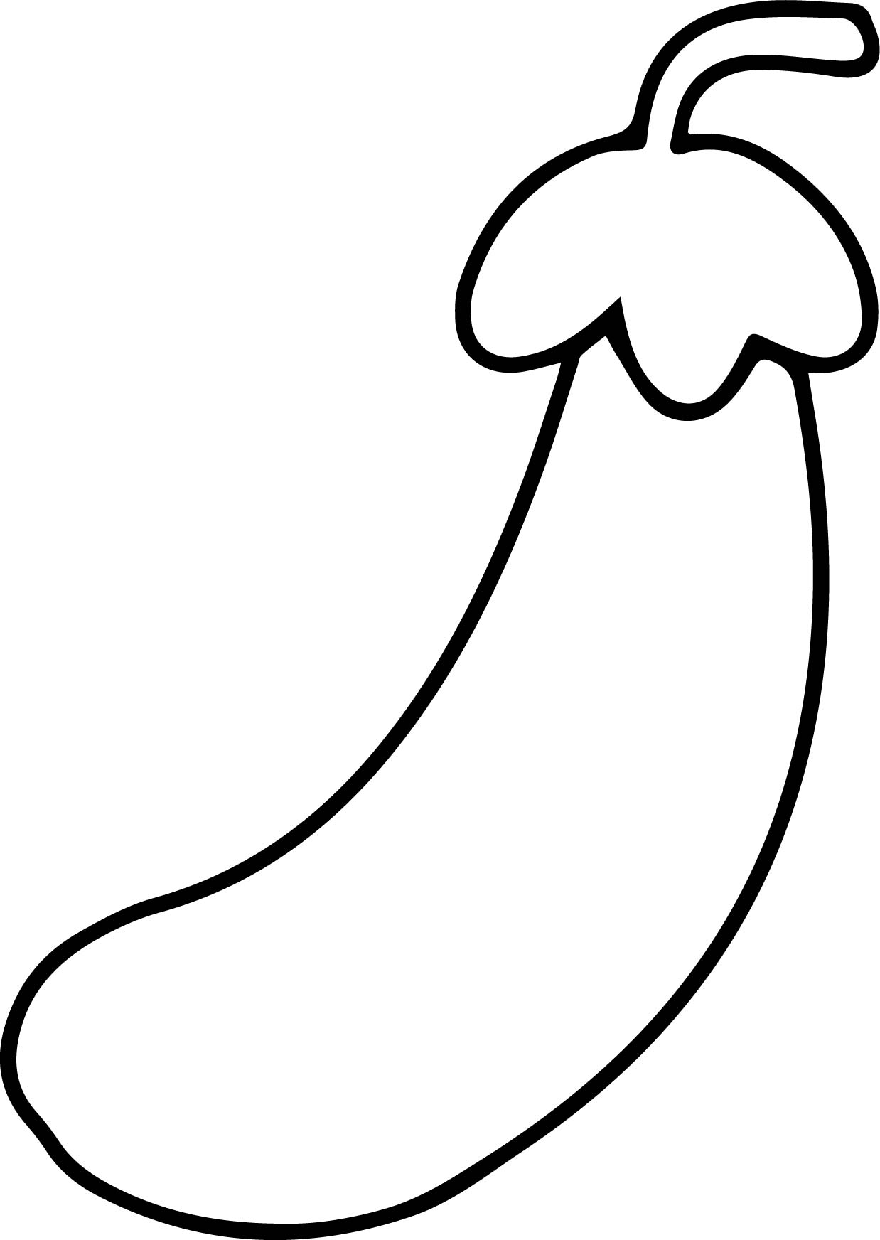 249 Eggplant free clipart.