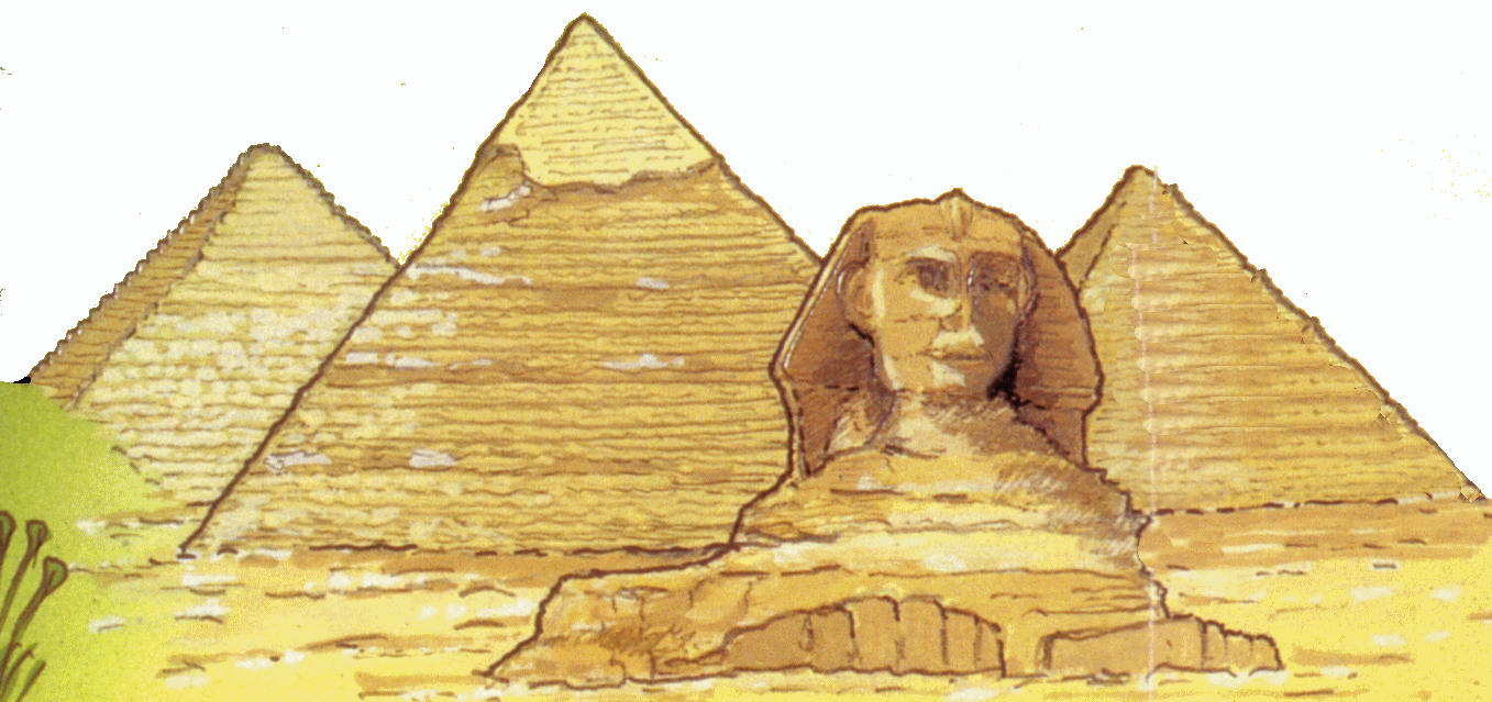 Egypt Pyramid Clipart.