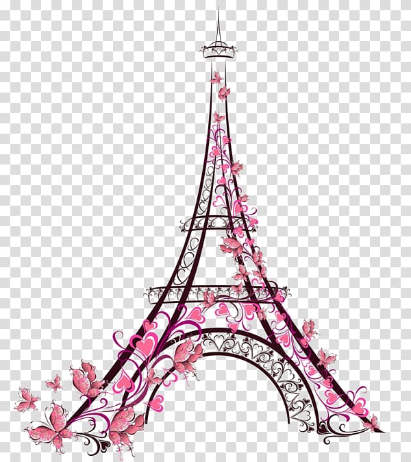 Eiffel Tower Paris illustration, Eiffel Tower Drawing Galata.