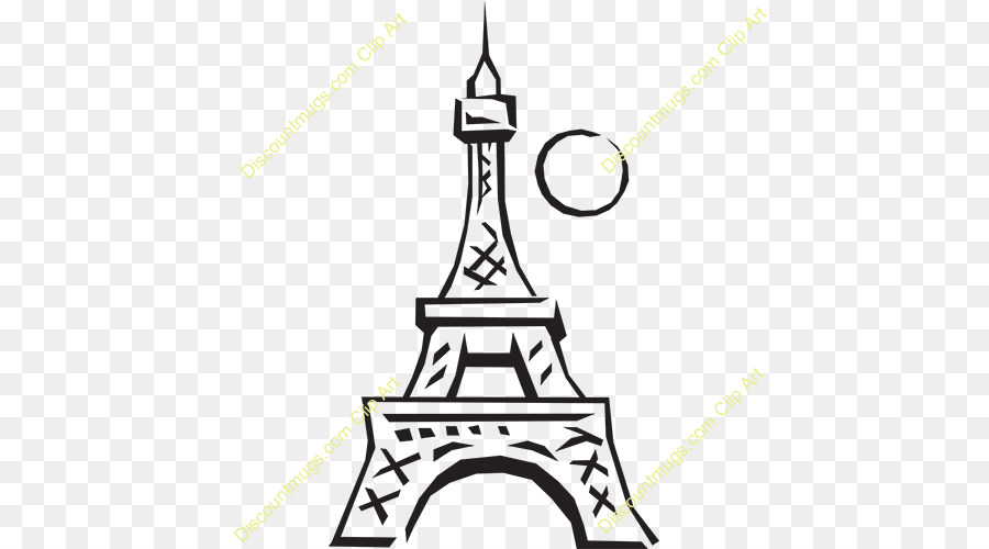 Eiffel Tower Drawing png download.