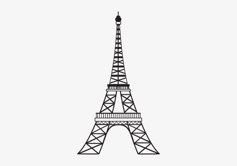 Minus Eiffel Tower Silhouette, Tour Eiffel, Paris Eiffel.
