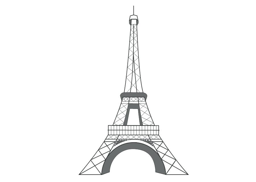 Eiffel Tower Vector Free at GetDrawings.com.