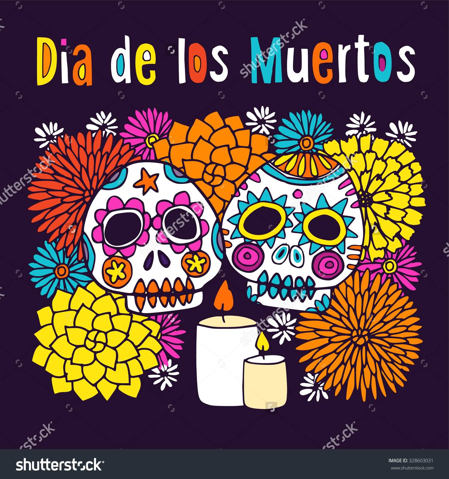 Famous Symbols Of El Dia De Los Muertos