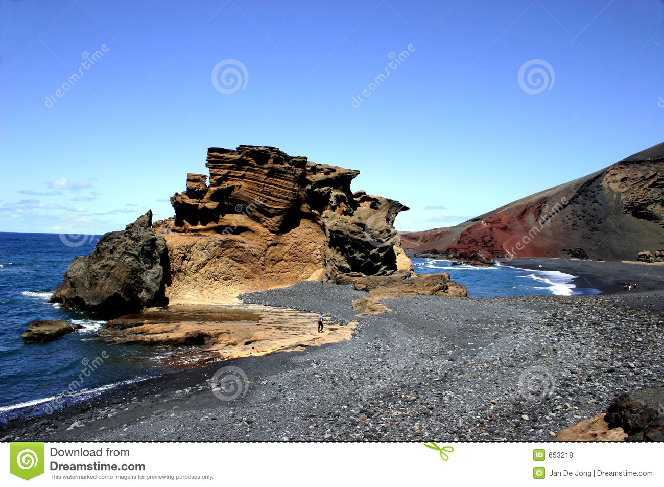 El Golfo Lanzarote Royalty Free Stock Photos. El Golfo Lanzarote Royalty Free Stock Photos.