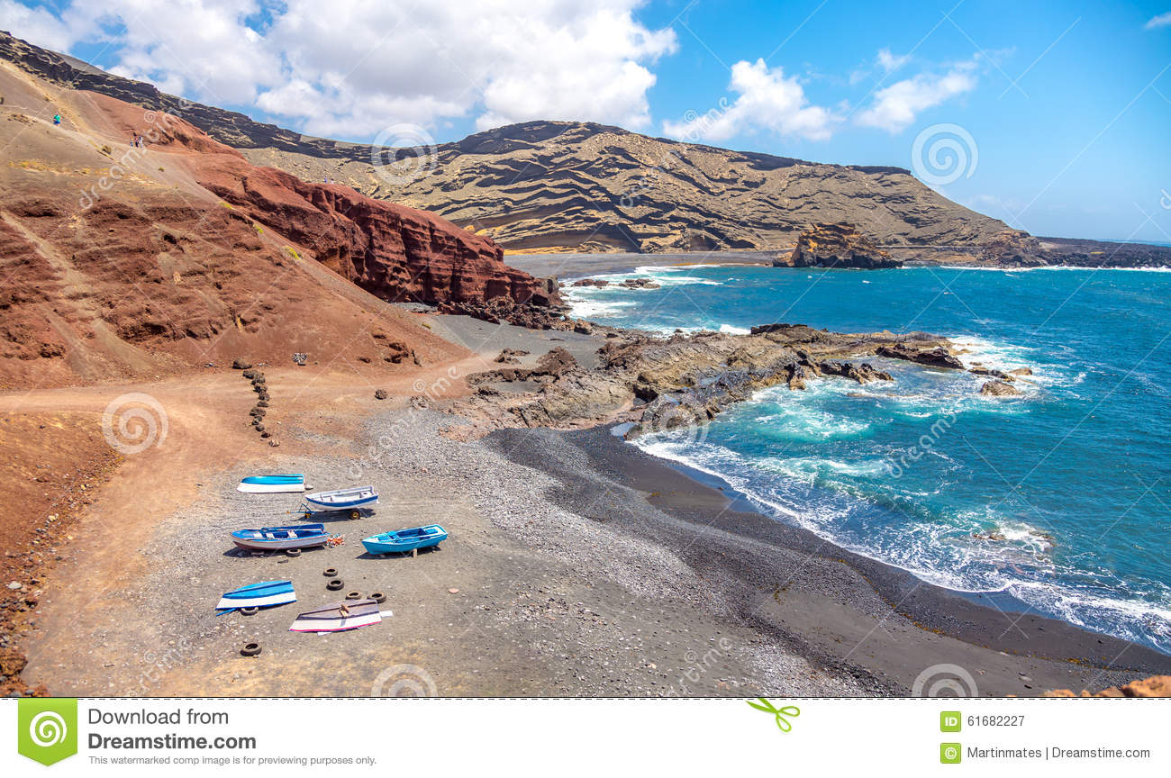 El Golfo Beach Stock Photo. El Golfo Beach Stock Photo.