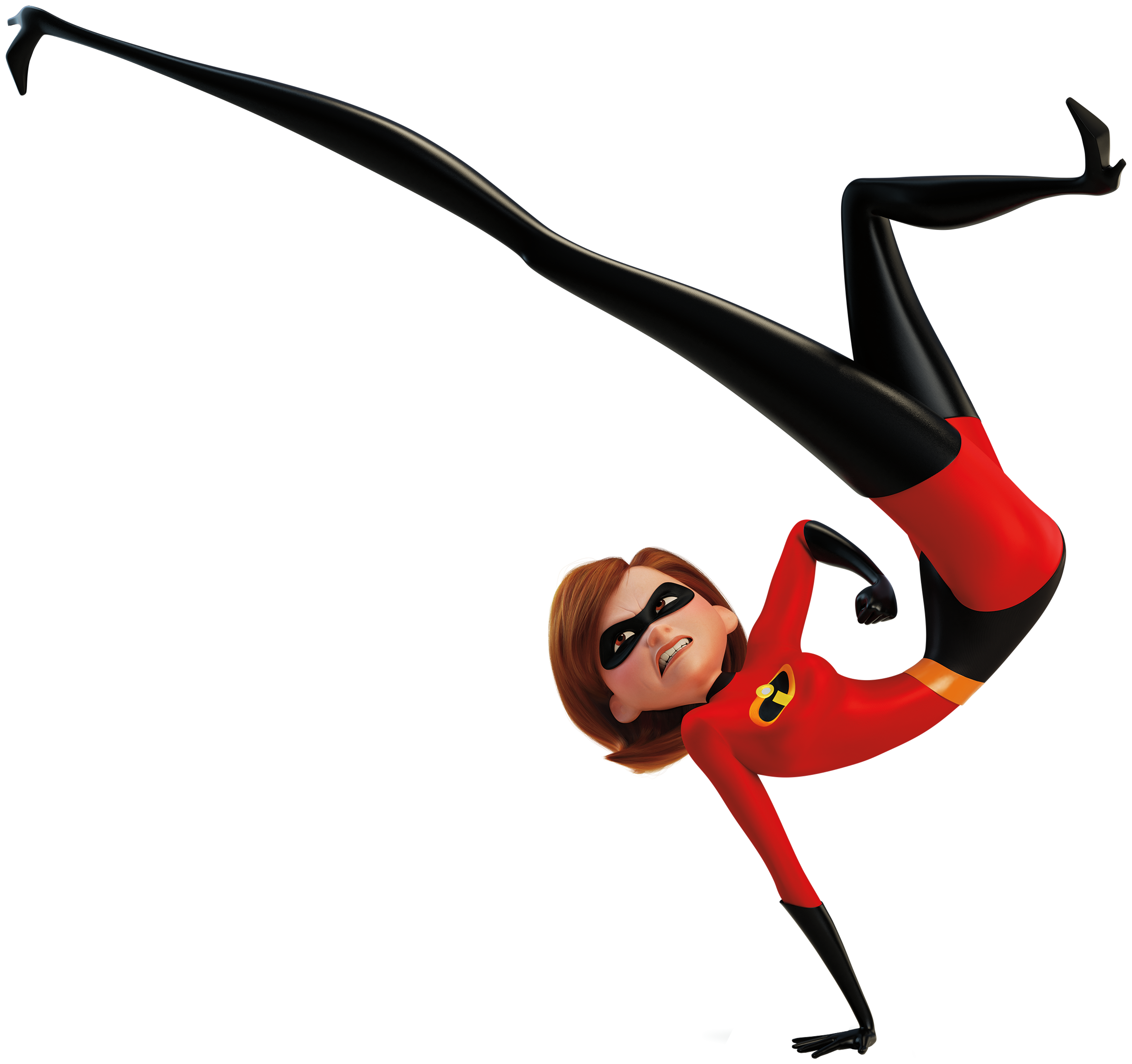 Elastigirl Incredibles 2 PNG Cartoon Image.