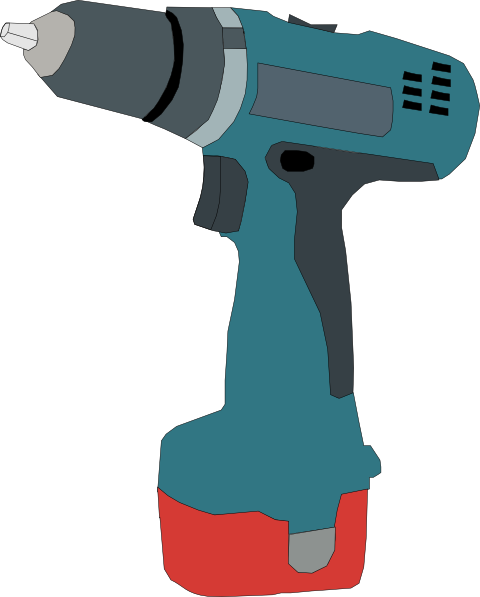 Power Drill Clipart.