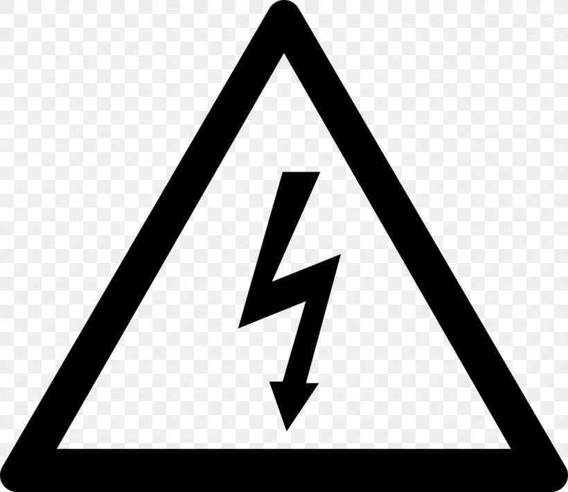 Electrical Injury Electricity Hazard High Voltage Sticker.