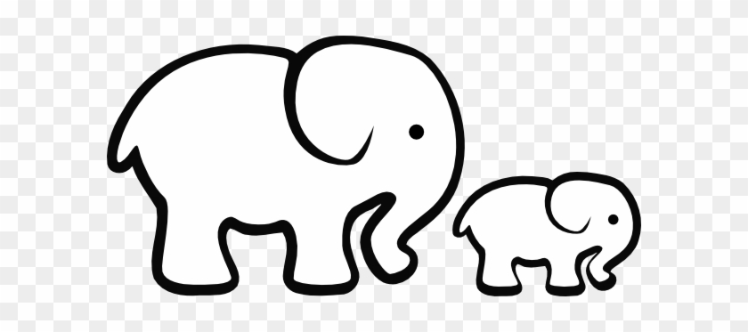 Elephant Clipart Easy Pencil And In Color Elephant.