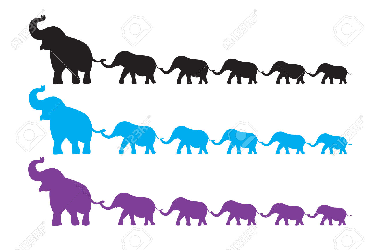 Free Free Elephant Family Svg 436 SVG PNG EPS DXF File